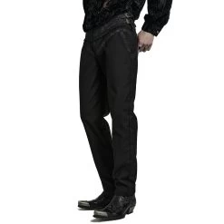 Pantalon 'Cannabas' Noir 32 Pantalon 'Cannabas' Noir -Magasin De Mode pantalon cannabas noir 11