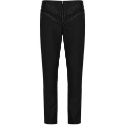 Pantalon 'Cannabas' Noir 33 Pantalon 'Cannabas' Noir -Magasin De Mode pantalon cannabas noir 12
