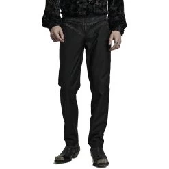 Pantalon 'Cannabas' Noir 30 Pantalon 'Cannabas' Noir -Magasin De Mode pantalon cannabas noir 9