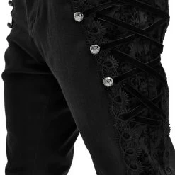 Pantalon 'Coffin' Noir 31 Pantalon 'Coffin' Noir -Magasin De Mode pantalon coffin noir 11