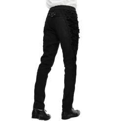 Pantalon 'Coffin' Noir 24 Pantalon 'Coffin' Noir -Magasin De Mode pantalon coffin noir 4