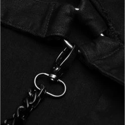 Pantalon 'Cthulhu' Noir -Magasin De Mode pantalon cthulhu noir 11