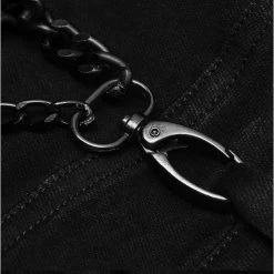 Pantalon 'Cthulhu' Noir -Magasin De Mode pantalon cthulhu noir 13