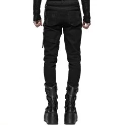 Pantalon 'Cthulhu' Noir -Magasin De Mode pantalon cthulhu noir 6