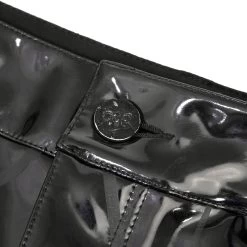Pantalon 'Cyber Game' En Simili Cuir Glossy Noir -Magasin De Mode pantalon cyber game en simili cuir glossy noir 13