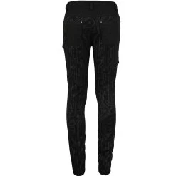 Pantalon 'Cyber Game' Noir -Magasin De Mode pantalon cyber game noir 12