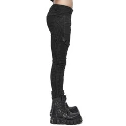 Pantalon 'Cyber Game' Noir -Magasin De Mode pantalon cyber game noir 7