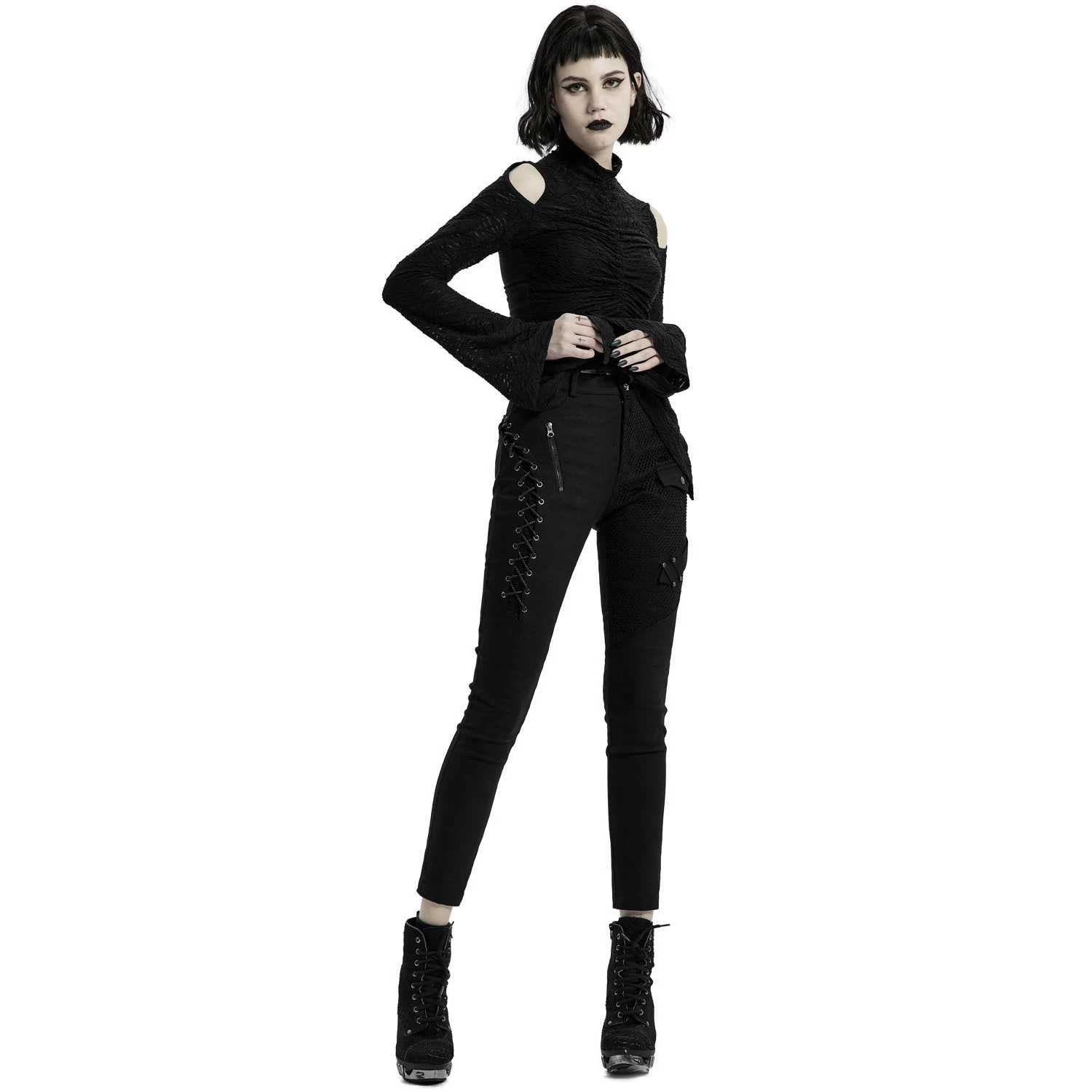 Pantalon 'Dark Blood' Noir 4 Pantalon 'Dark Blood' Noir – Image 2