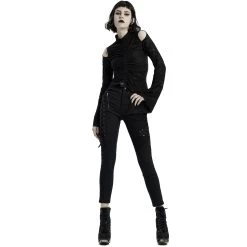 Pantalon 'Dark Blood' Noir 23 Pantalon 'Dark Blood' Noir -Magasin De Mode pantalon dark blood noir 3