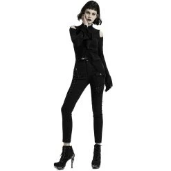 Pantalon 'Dark Blood' Noir 26 Pantalon 'Dark Blood' Noir -Magasin De Mode pantalon dark blood noir 6