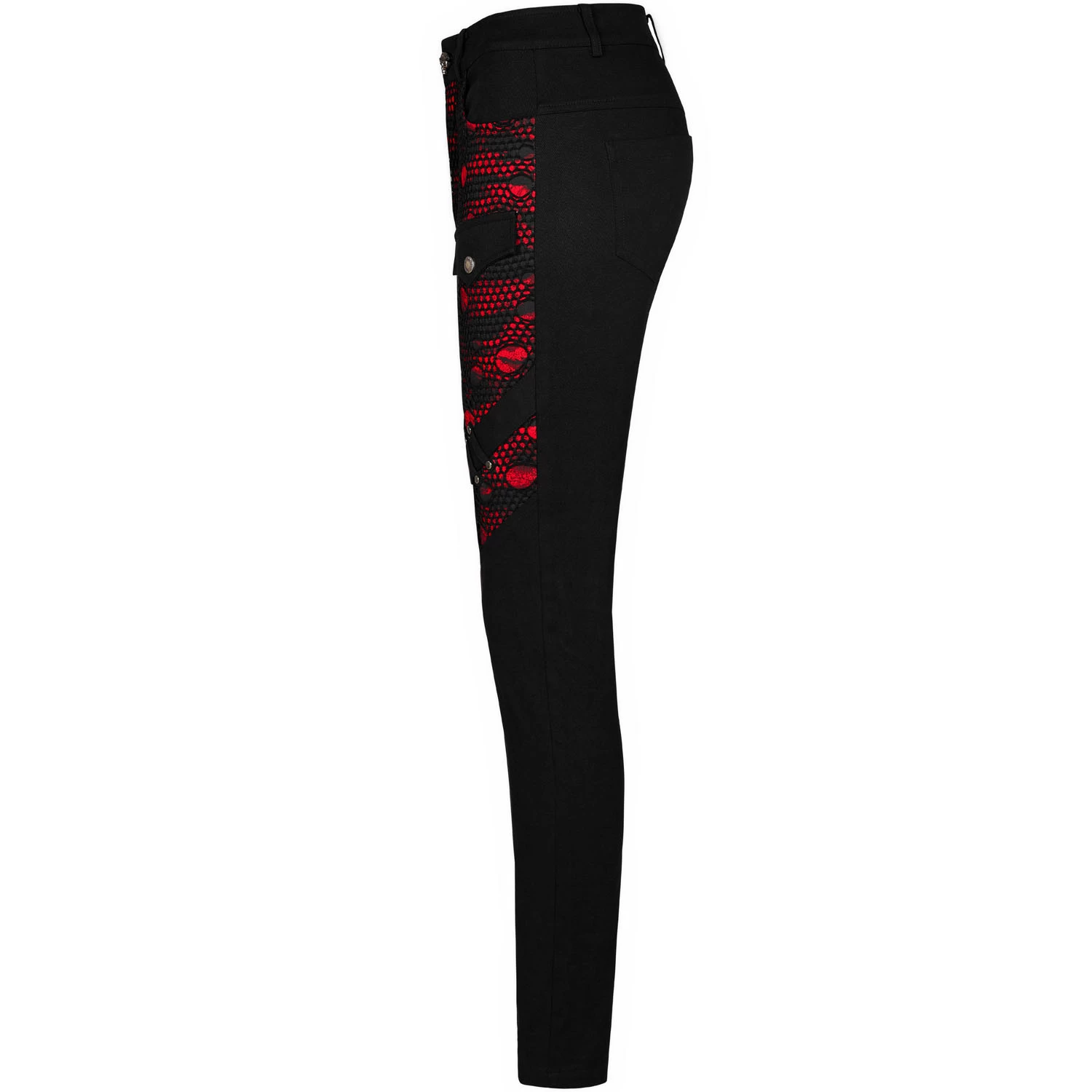 Pantalon 'Dark Blood' Noir Et Rouge 15 Pantalon 'Dark Blood' Noir Et Rouge â Image 13