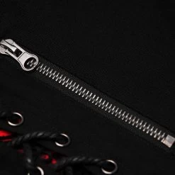 Pantalon 'Dark Blood' Noir Et Rouge 35 Pantalon 'Dark Blood' Noir Et Rouge -Magasin De Mode pantalon dark blood noir et rouge 16