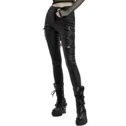 Pantalon 'Dark Doll' Noir -Magasin De Mode pantalon dark doll noir 10