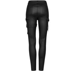Pantalon 'Dark Doll' Noir -Magasin De Mode pantalon dark doll noir 12