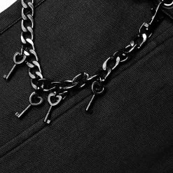 Pantalon 'Dark Doll' Noir -Magasin De Mode pantalon dark doll noir 15