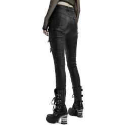 Pantalon 'Dark Doll' Noir -Magasin De Mode pantalon dark doll noir 9