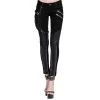 Pantalon 'Dark Punk' Noir -Magasin De Mode pantalon dark punk noir