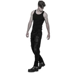 Pantalon Decadent 'Black Swamp' Noir -Magasin De Mode pantalon decadent black swamp noir 4