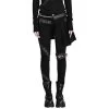 Pantalon-Demi-Jupe 'Catacomb' Noir 1 Pantalon-Demi-Jupe 'Catacomb' Noir -Magasin De Mode pantalon demi jupe catacomb noir