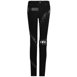Pantalon-Demi-Jupe 'Catacomb' Noir -Magasin De Mode pantalon demi jupe catacomb noir 13