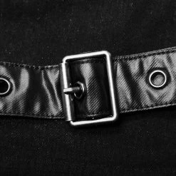 Pantalon Déstructuré 'Gehenna' En Jean Noir -Magasin De Mode pantalon destructure gehenna en jean noir 17