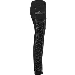 Pantalon 'Distressed' Noir 33 Pantalon 'Distressed' Noir -Magasin De Mode pantalon distressed noir 11