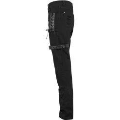 Pantalon 'Distressed' Noir 34 Pantalon 'Distressed' Noir -Magasin De Mode pantalon distressed noir 12