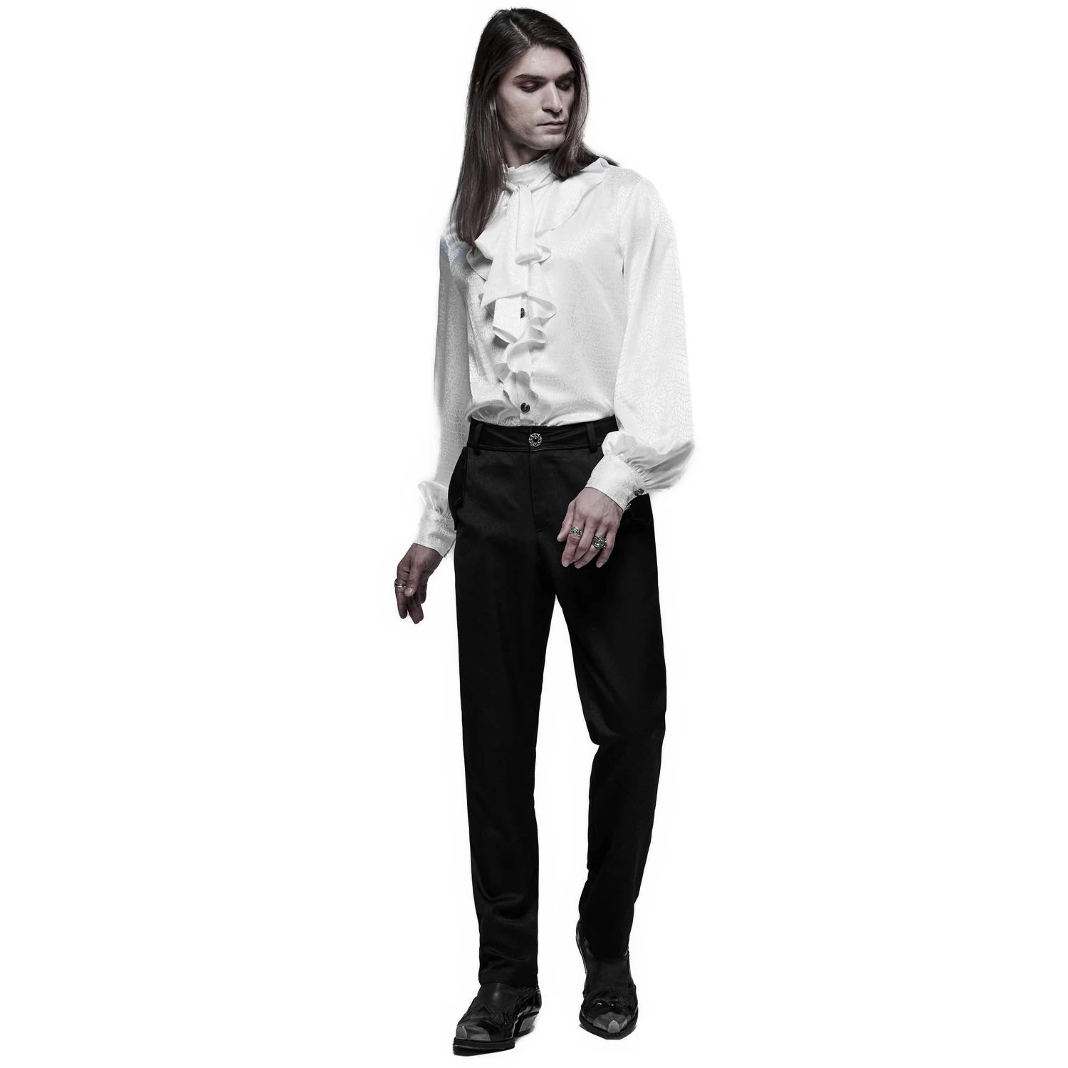 Pantalon Goth 'Bat Pockets' Noir 7 Pantalon Goth 'Bat Pockets' Noir – Image 5