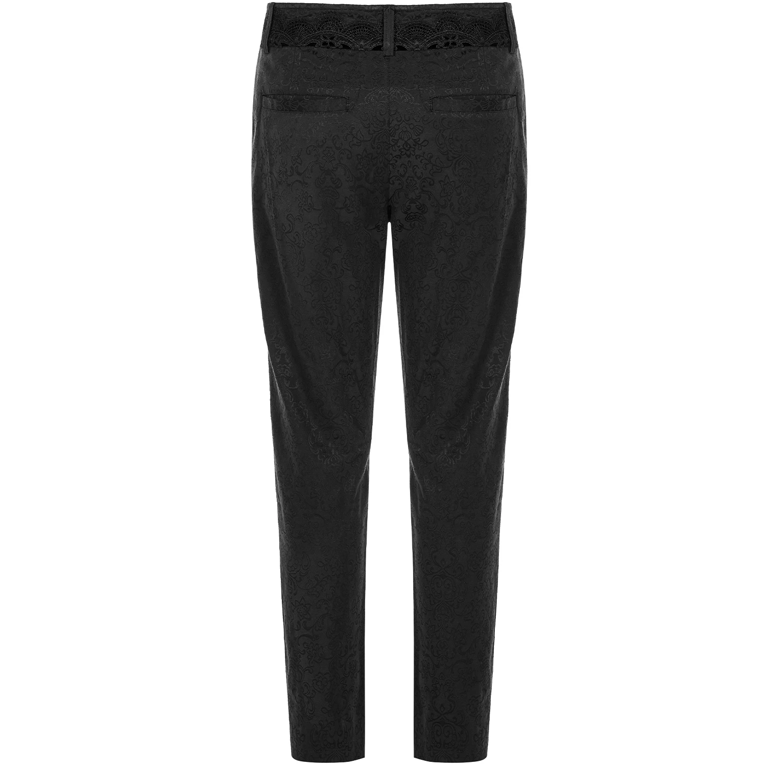 Pantalon 'Goth Blood' En Jacquard Noir 10 Pantalon 'Goth Blood' En Jacquard Noir â Image 8