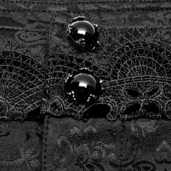 Pantalon 'Goth Blood' En Jacquard Noir 24 Pantalon 'Goth Blood' En Jacquard Noir -Magasin De Mode pantalon goth blood en jacquard noir 9