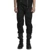 Pantalon 'Goth Distressed' Noir -Magasin De Mode pantalon goth distressed noir