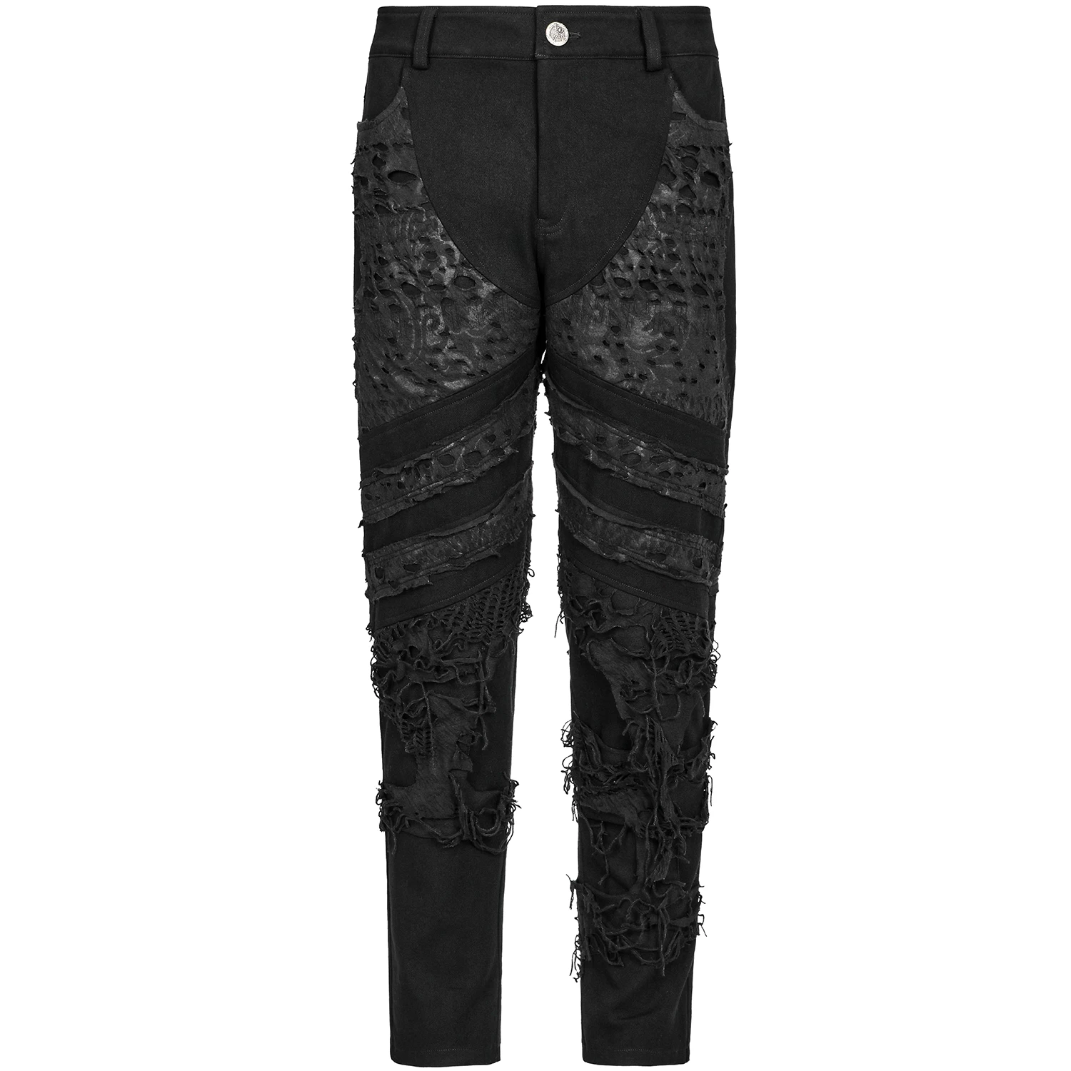Pantalon 'Goth Distressed' Noir 15 Pantalon 'Goth Distressed' Noir – Image 13
