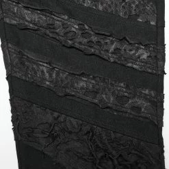 Pantalon 'Goth Distressed' Noir 38 Pantalon 'Goth Distressed' Noir -Magasin De Mode pantalon goth distressed noir 17