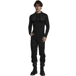 Pantalon 'Goth Distressed' Noir 28 Pantalon 'Goth Distressed' Noir -Magasin De Mode pantalon goth distressed noir 7