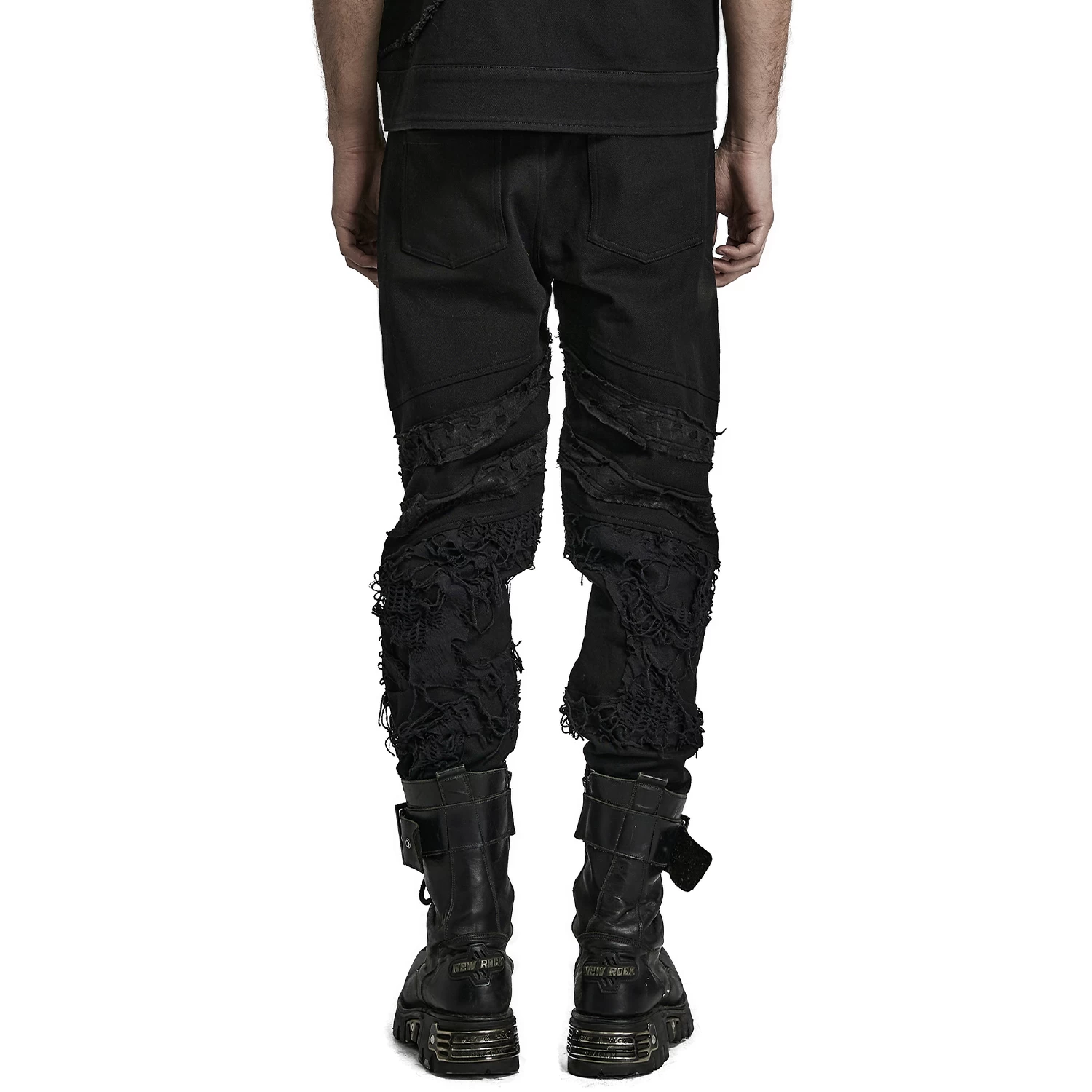 Pantalon 'Goth Distressed' Noir 12 Pantalon 'Goth Distressed' Noir – Image 10