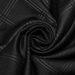 Pantalon 'Goth Plaid' Noir -Magasin De Mode pantalon goth plaid noir 16