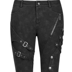 Pantalon 'Gothic Trooper' Noir 34 Pantalon 'Gothic Trooper' Noir -Magasin De Mode pantalon gothic trooper noir 12