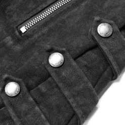 Pantalon 'Gothic Trooper' Noir 37 Pantalon 'Gothic Trooper' Noir -Magasin De Mode pantalon gothic trooper noir 15