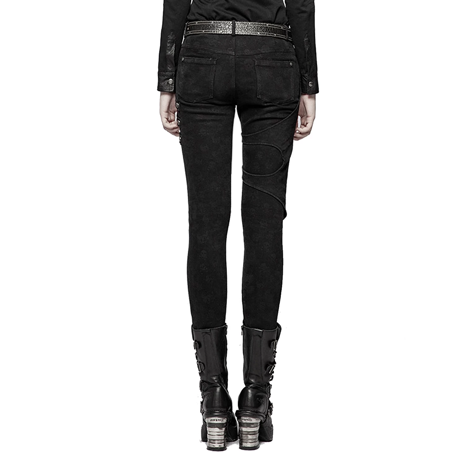 Pantalon 'Gothic Trooper' Noir 9 Pantalon 'Gothic Trooper' Noir – Image 7