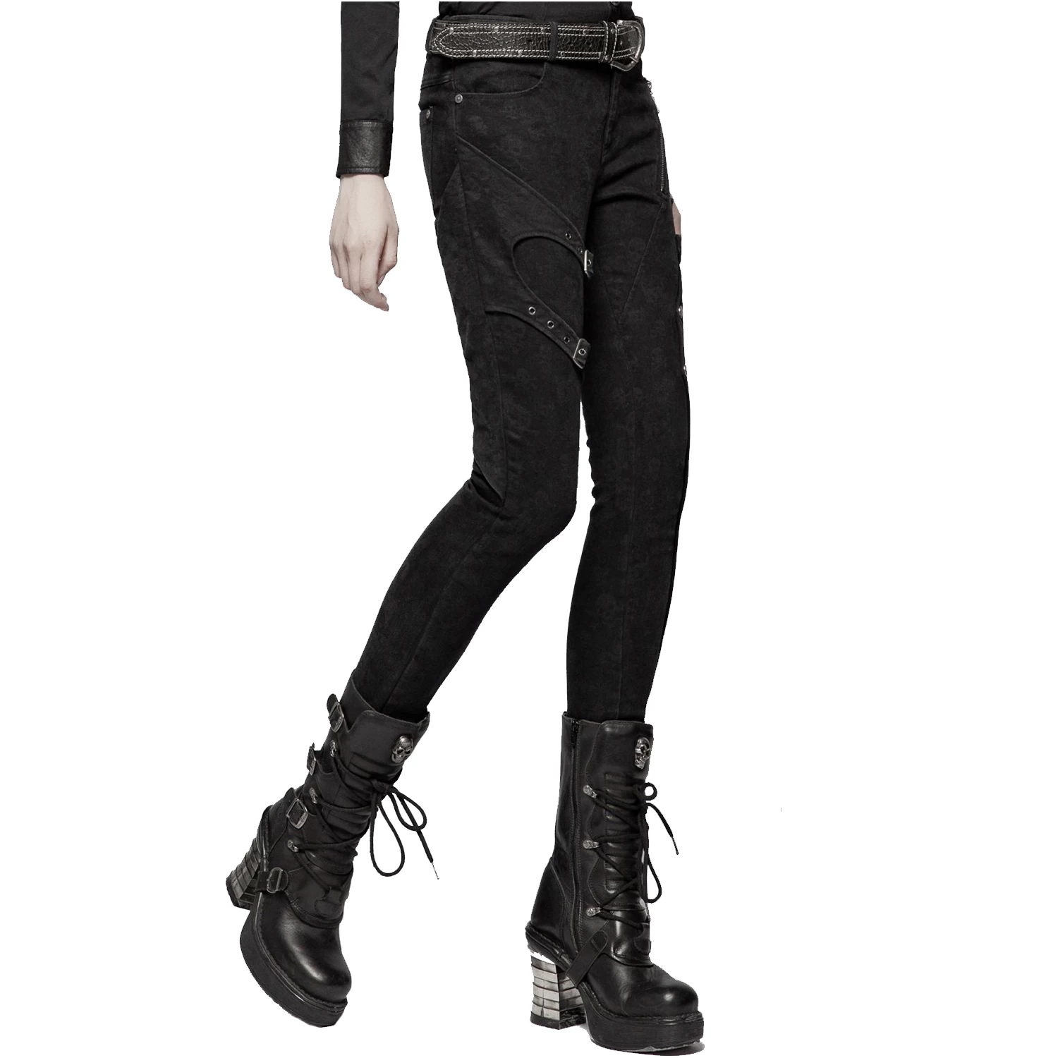 Pantalon 'Gothic Trooper' Noir 10 Pantalon 'Gothic Trooper' Noir – Image 8