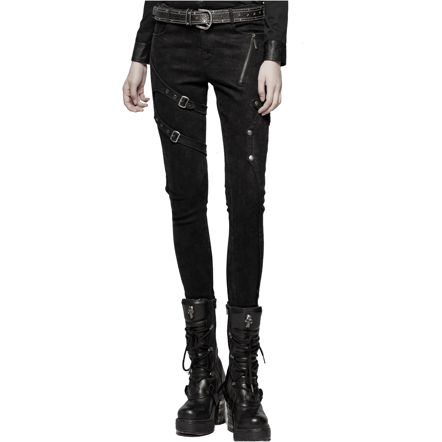 Pantalon 'Gothic Trooper' Noir 3 Pantalon 'Gothic Trooper' Noir