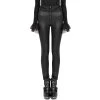 Pantalon Gothique 'Black Soiree' Noir -Magasin De Mode pantalon gothique black soiree noir