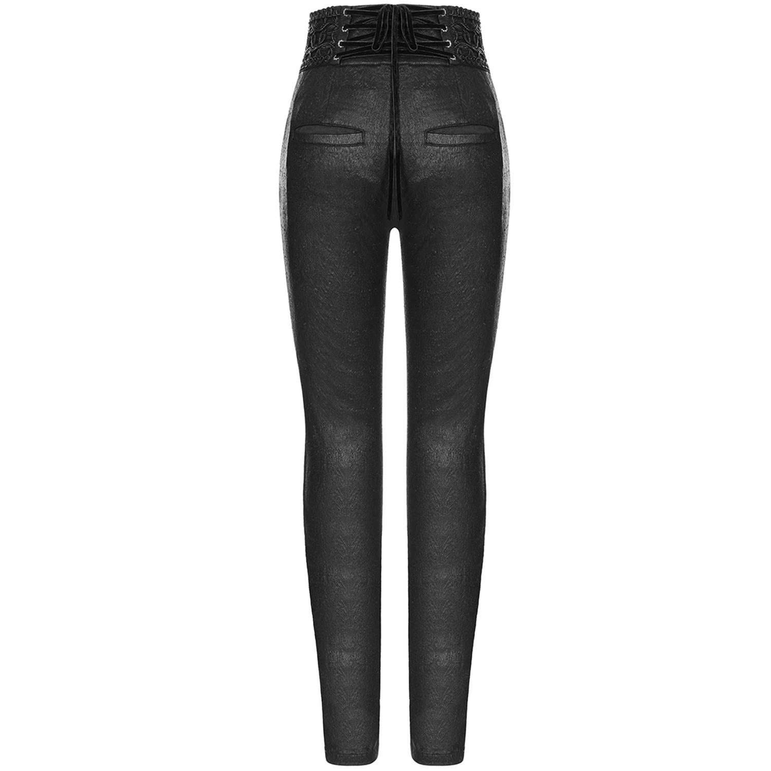 Pantalon Gothique 'Black Soiree' Noir 14 Pantalon Gothique 'Black Soiree' Noir – Image 12