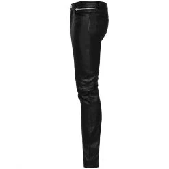 Pantalon Gothique 'Dementor' En Simili-Cuir Noir 32 Pantalon Gothique 'Dementor' En Simili-Cuir Noir -Magasin De Mode pantalon gothique dementor en simili cuir noir 12
