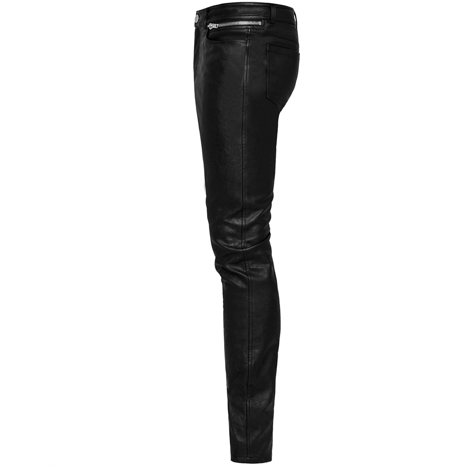 Pantalon Gothique 'Dementor' En Simili-Cuir Noir 15 Pantalon Gothique 'Dementor' En Simili-Cuir Noir – Image 13