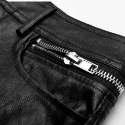 Pantalon Gothique 'Dementor' En Simili-Cuir Noir 34 Pantalon Gothique 'Dementor' En Simili-Cuir Noir -Magasin De Mode pantalon gothique dementor en simili cuir noir 14