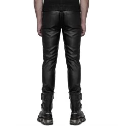 Pantalon Gothique 'Dementor' En Simili-Cuir Noir 28 Pantalon Gothique 'Dementor' En Simili-Cuir Noir -Magasin De Mode pantalon gothique dementor en simili cuir noir 8