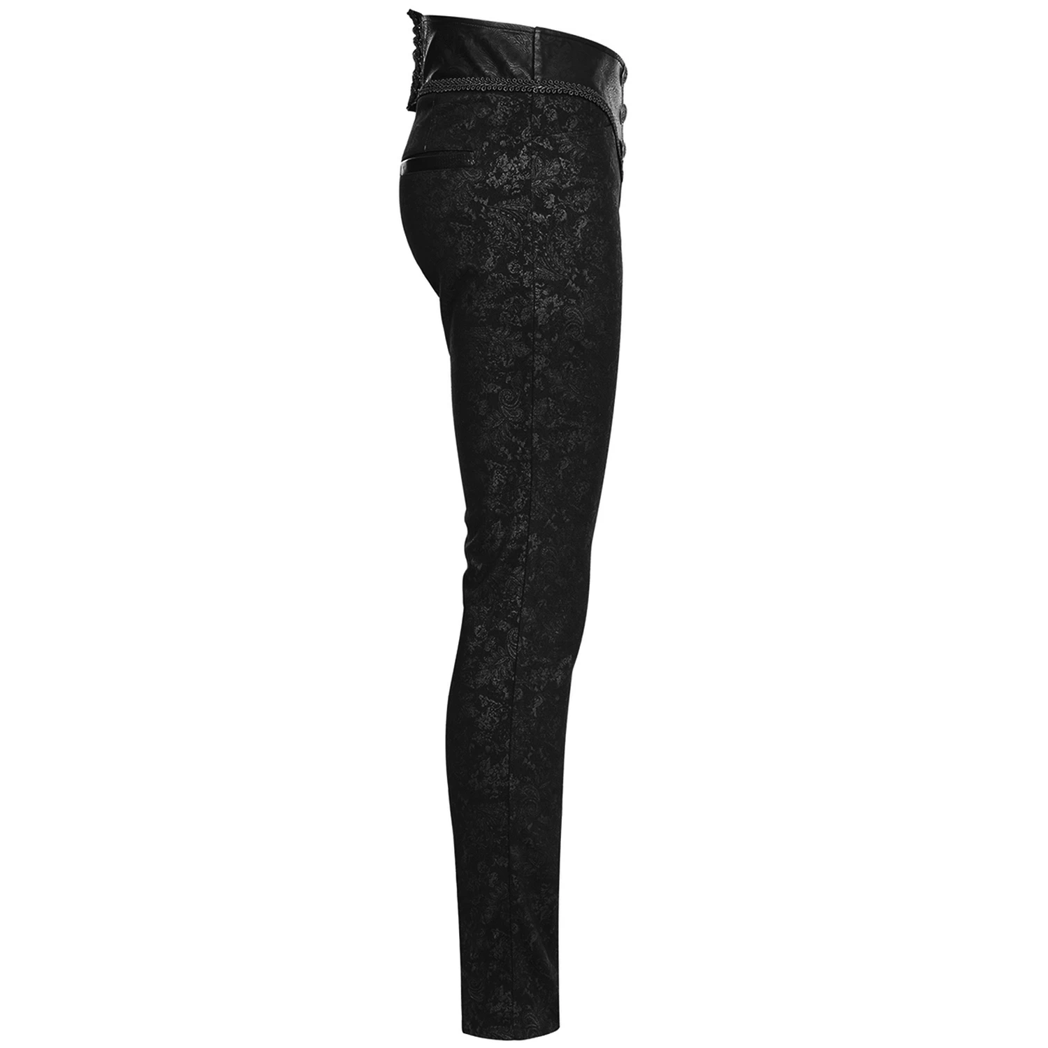 Pantalon Gothique Victorien 'Florian' Noir 15 Pantalon Gothique Victorien 'Florian' Noir – Image 13