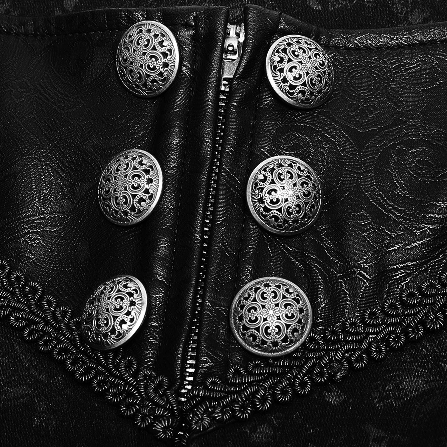 Pantalon Gothique Victorien 'Florian' Noir 16 Pantalon Gothique Victorien 'Florian' Noir – Image 14