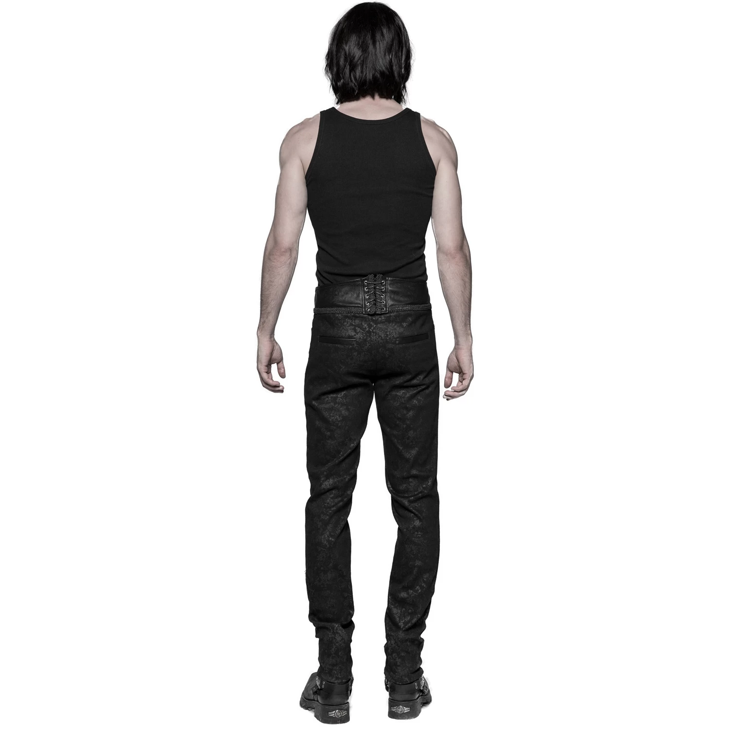 Pantalon Gothique Victorien 'Florian' Noir 8 Pantalon Gothique Victorien 'Florian' Noir – Image 6